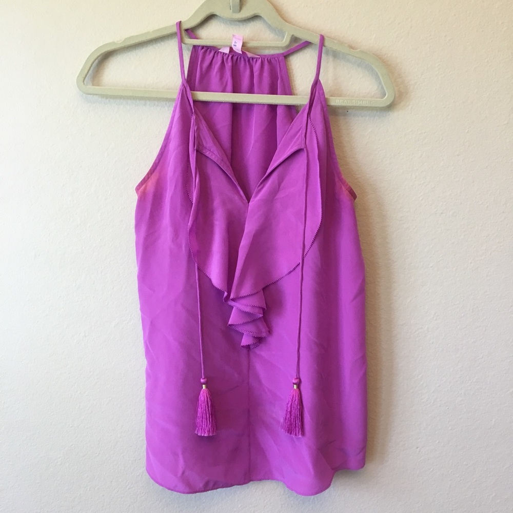 Lilly Pulitzer Lachelle Amethyst top